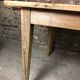 Farm table in raw pichepin 1900s