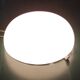 Opaline globe ceiling or wall light, diameter 25 cm - mid-20th century