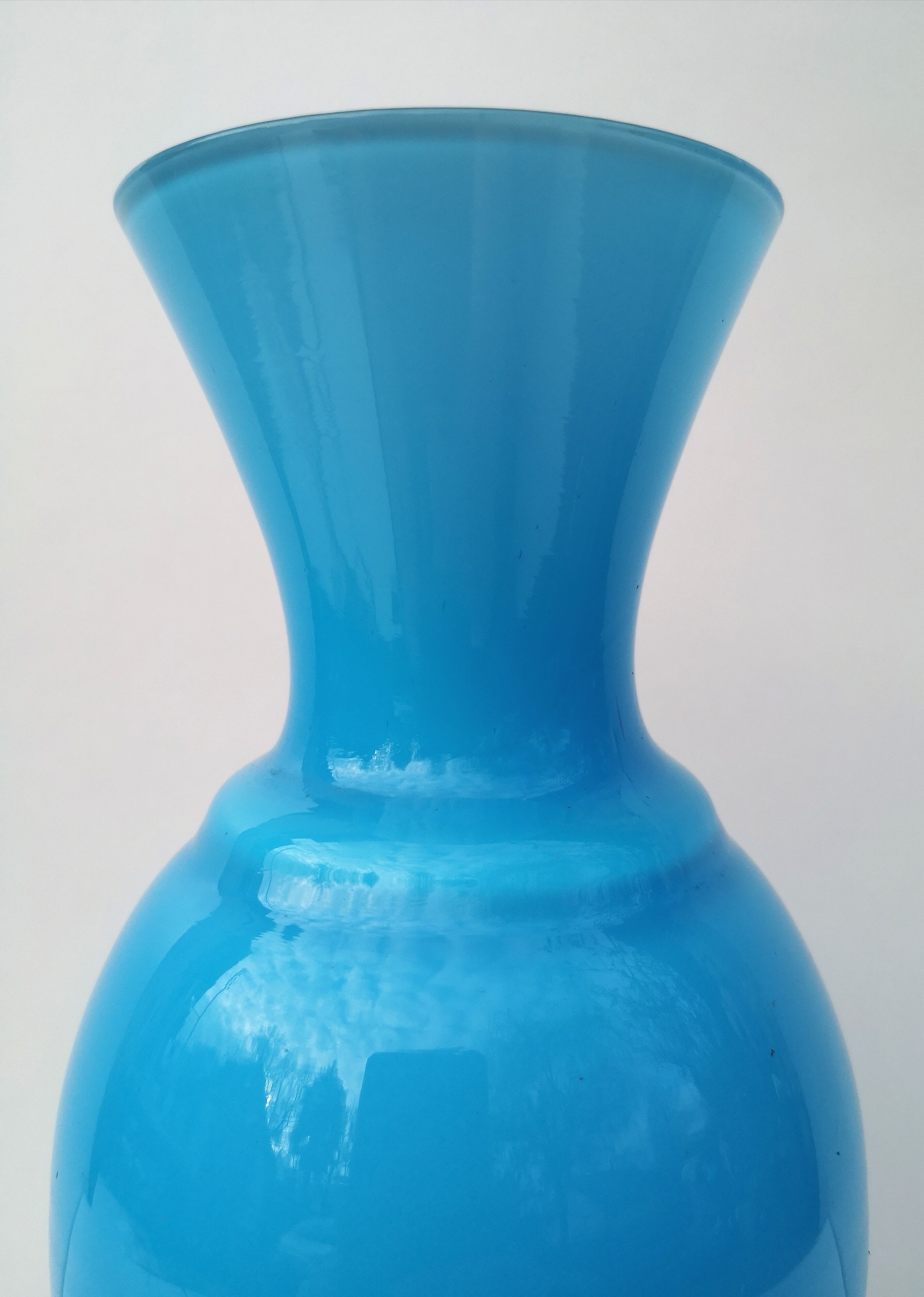 Vintage Swedish opaline vase