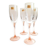 Flûtes à champagne vintage