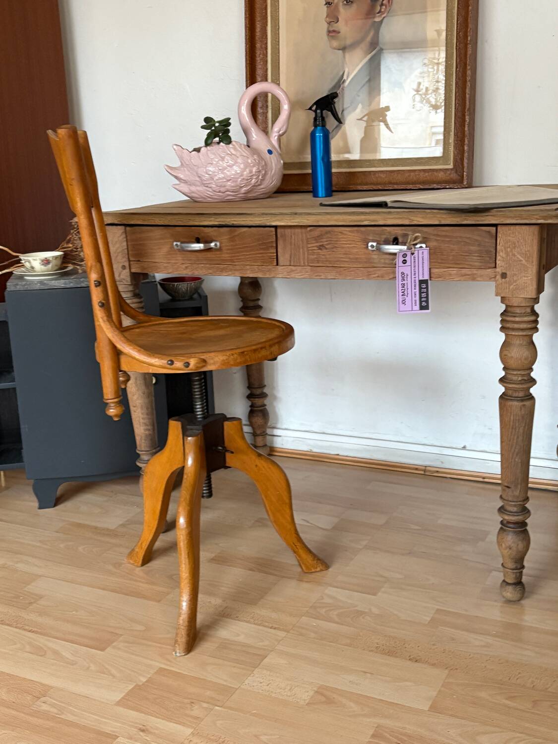 Swivel office chair Thonet