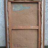 Female nude, oil on canvas