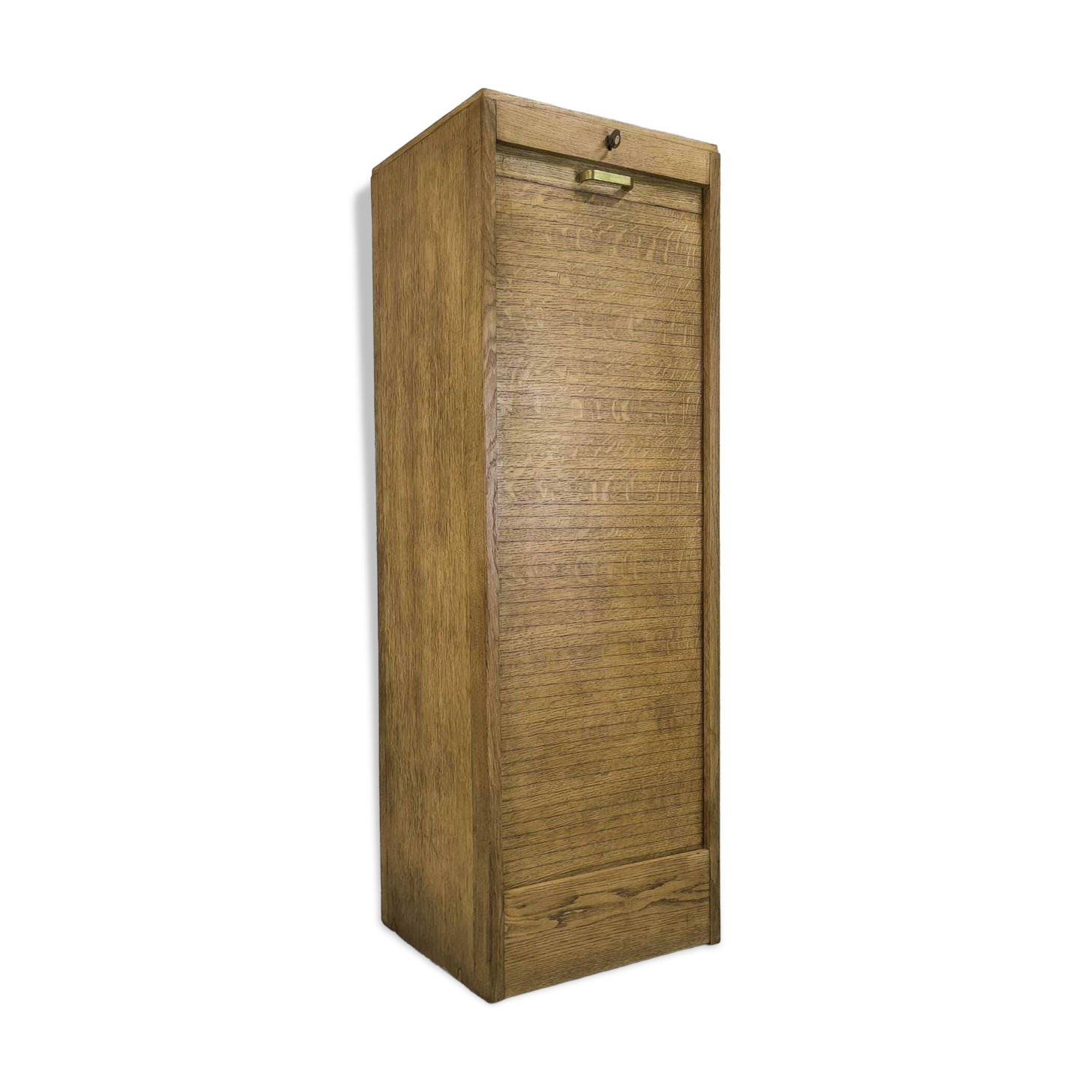 Vintage wooden curtain cabinet