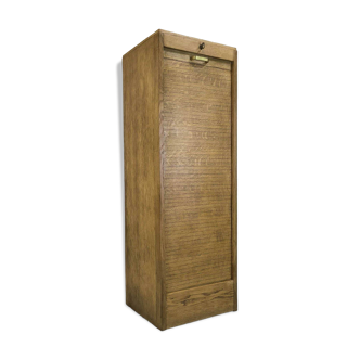 Vintage wooden curtain cabinet