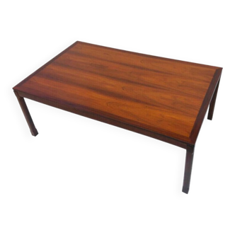 Grande table basse vintage en palissandre par Tingströms, Suède 1960