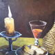 Still life oil painting