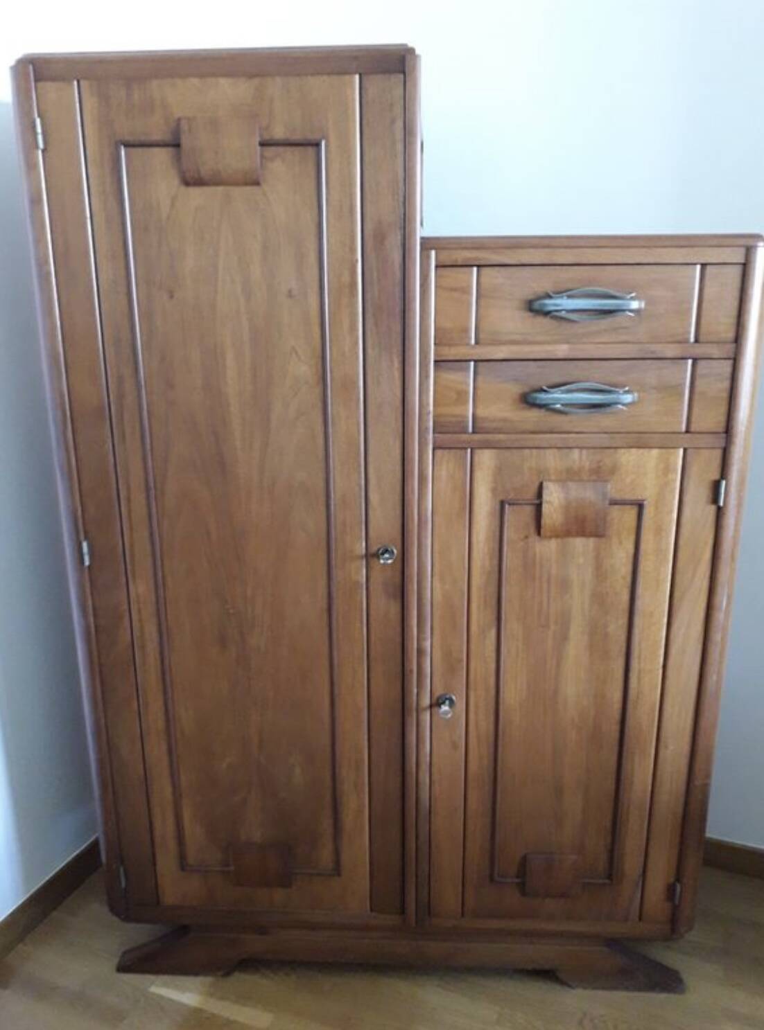 Asymmetrical Art Deco sideboard