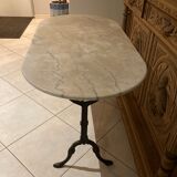 Marble bistro table