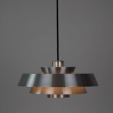 Danish vintage pendant lamp Nova by Jo Hammerborg, Fog og Morup, 1963