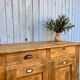 Antique solid wood sideboard