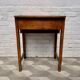 Vintage Wooden School Desk with Storage #D381