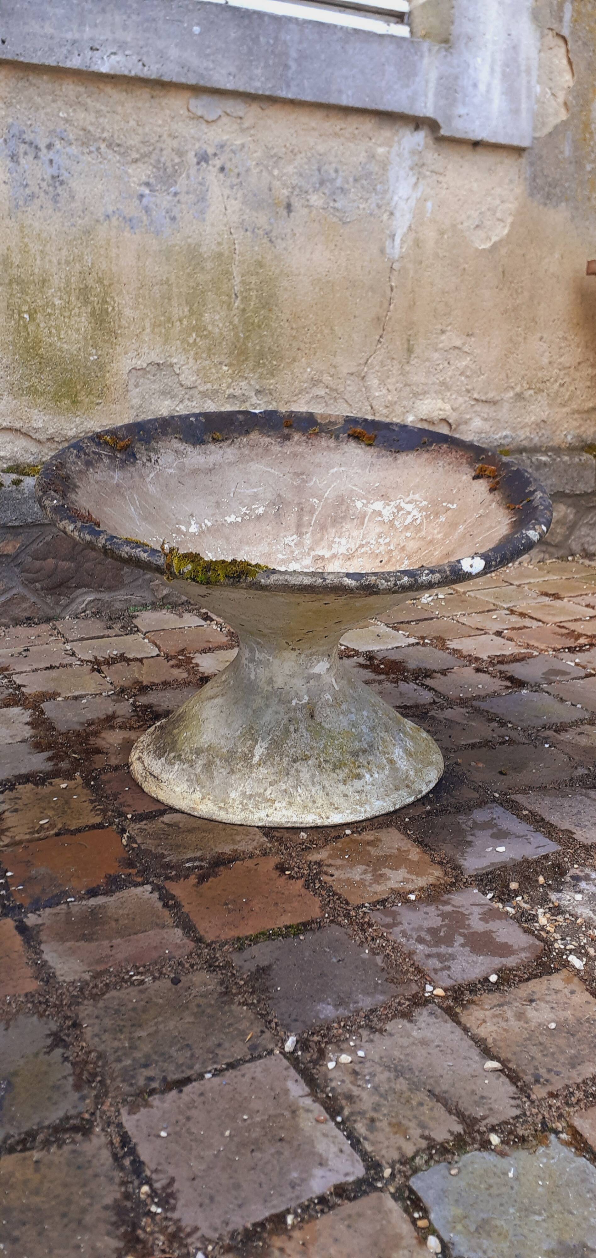Jardinière diabolo vintage année 50