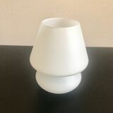 Glass mushroom lamp