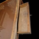 Cherry wood desk in Art Nouveau style