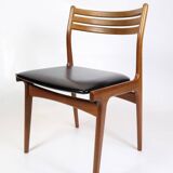 Set Of 6 Dining Room Chairs Model U20 Made In Teak By Johannes Andersen From 1960s