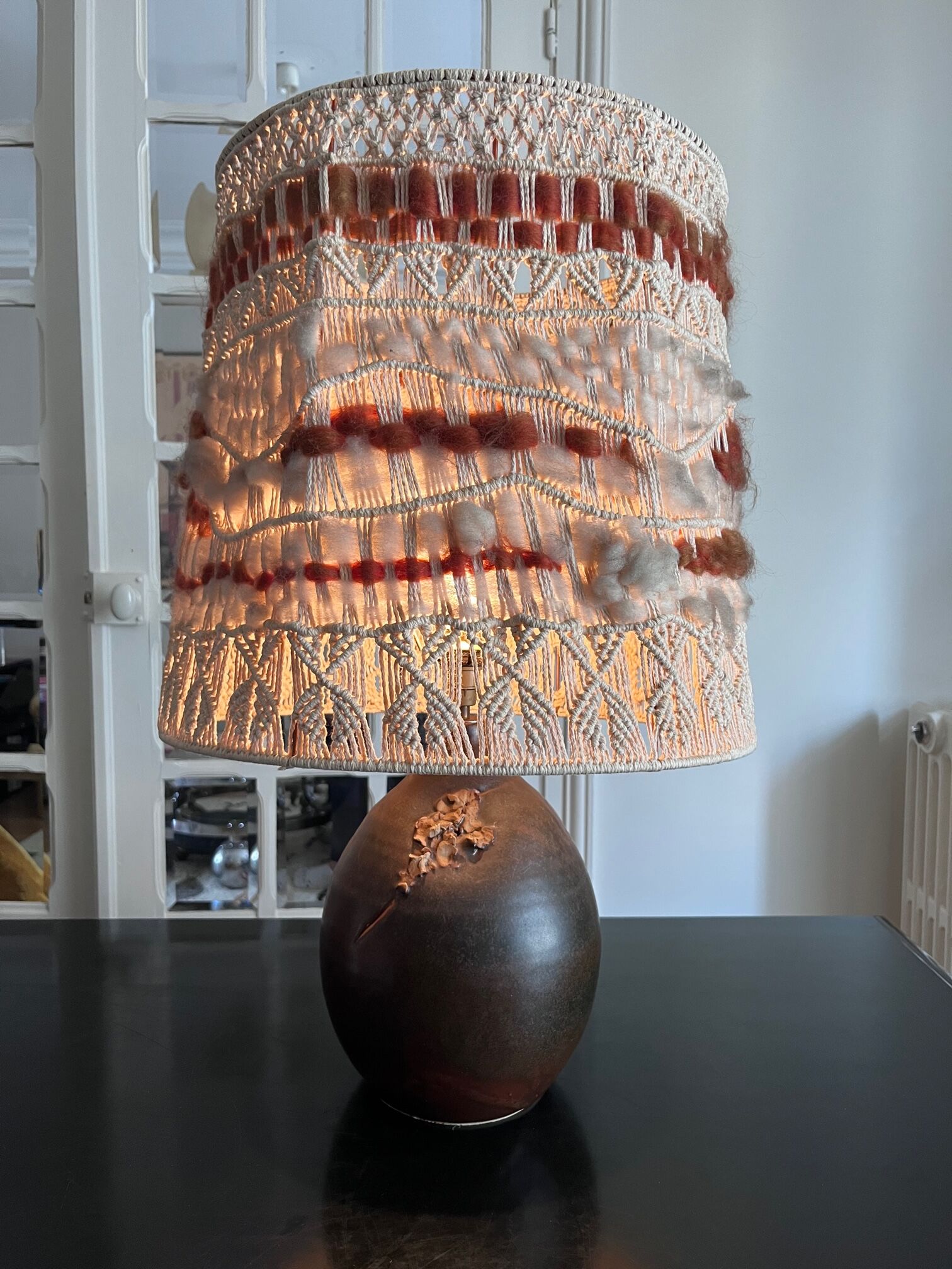 Lampe en céramique 1970