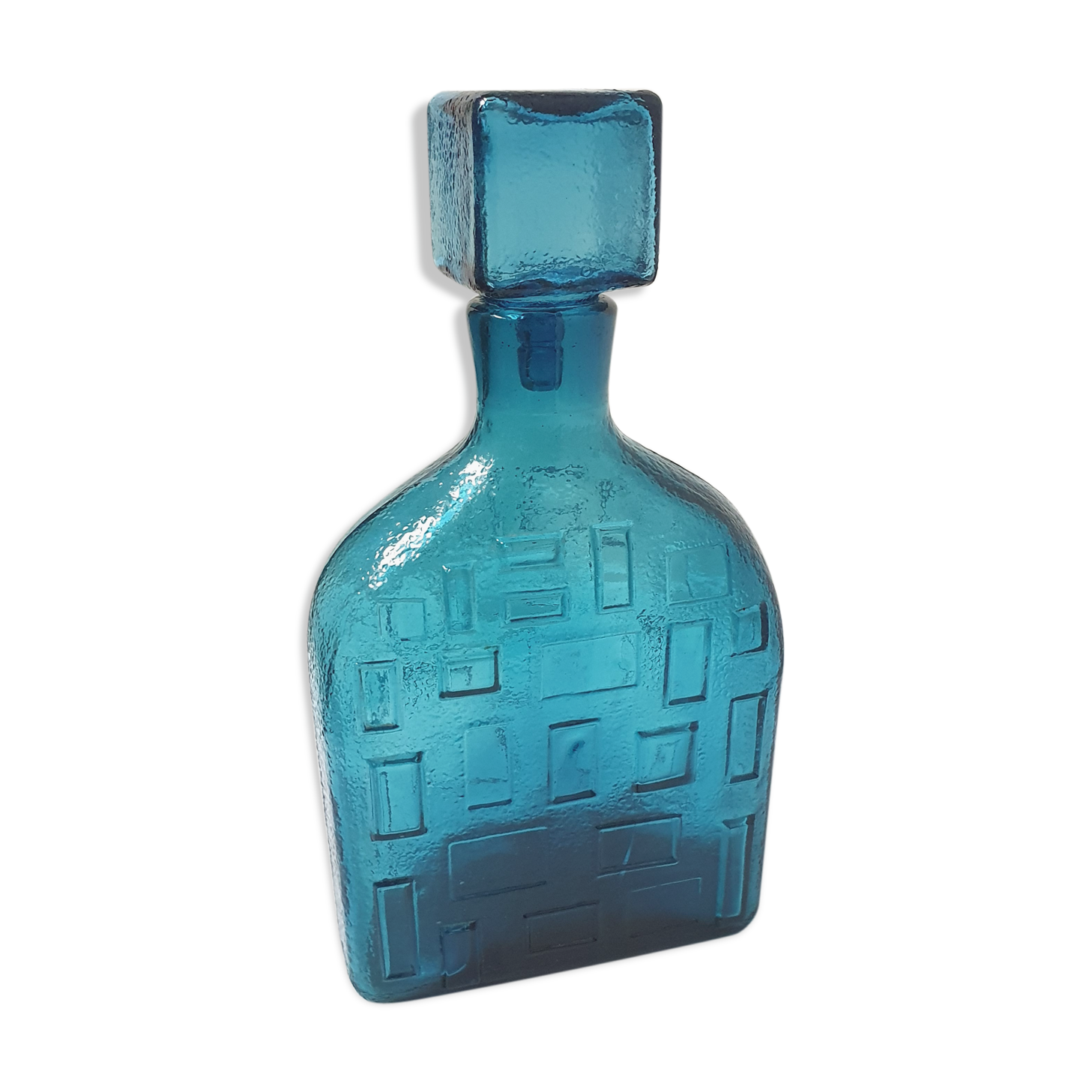 Decorative glass bottle