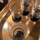 6 petits verres anciens