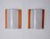 Pair of pine and methacrylate wall lights, spain 1980
