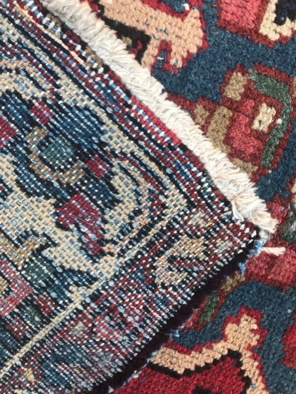 Carpet old Persian Bakhtiar 137 X 202 CM