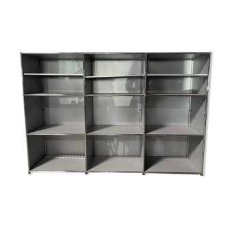 Large storage shelf USM Haller - Switzerland 1970'