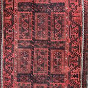 Carpet former Turkmen Belutch done Afghan hand 94 X 184 CM