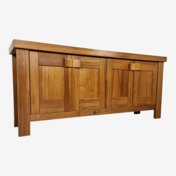 Maison regain sideboard in solid elm, 1970s