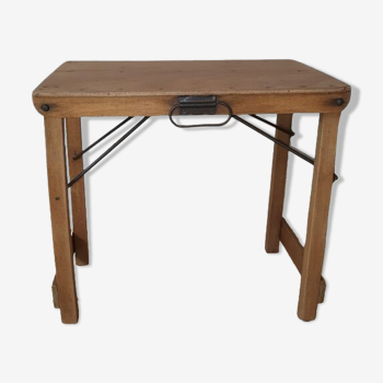Table pliante ancienne en bois