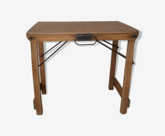 Table pliante ancienne en bois