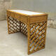Bamboo dressing table console, 1970