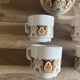 Vintage coffee service Nomar Jet – Coffee maker + 4 cups – Porcelain