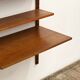 Small Mid-Century Modern Wall Unit,  Royal System with  Desk, Poul Cadovius for Cado, Denmark, 1950s