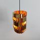 Suspensions 'Facet-pop' de Louis Weisdorf pour Lyfa, Danemark 1960