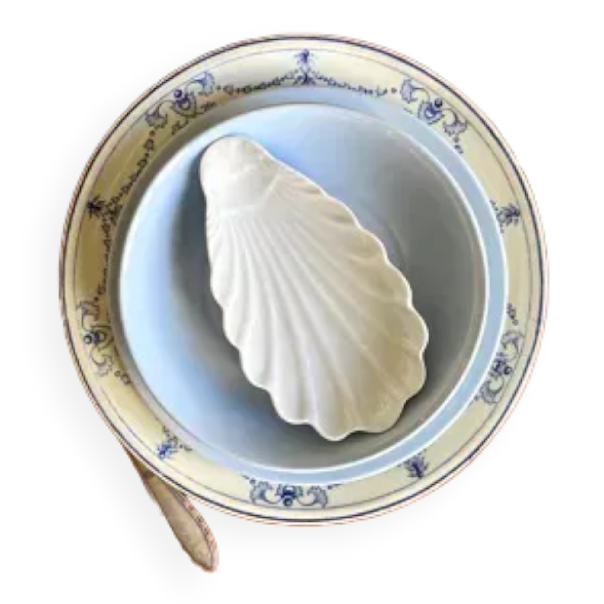 PRODUCT BHV - Ramekin shell pillivuit in white porcelain