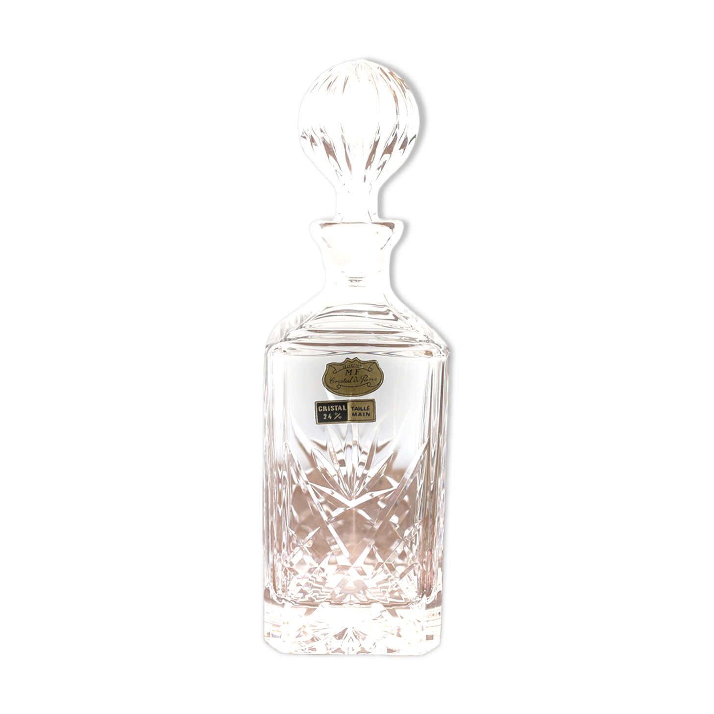 Paris Crystal Whisky Carafe