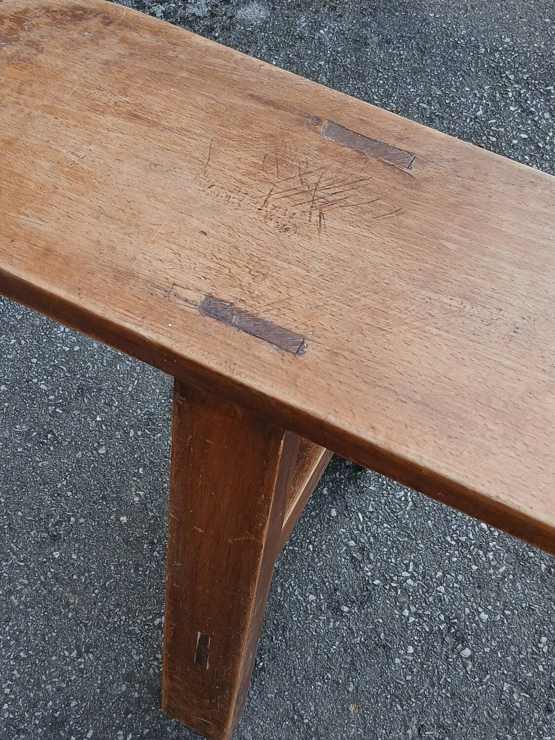 Oak farm bench 180 cm