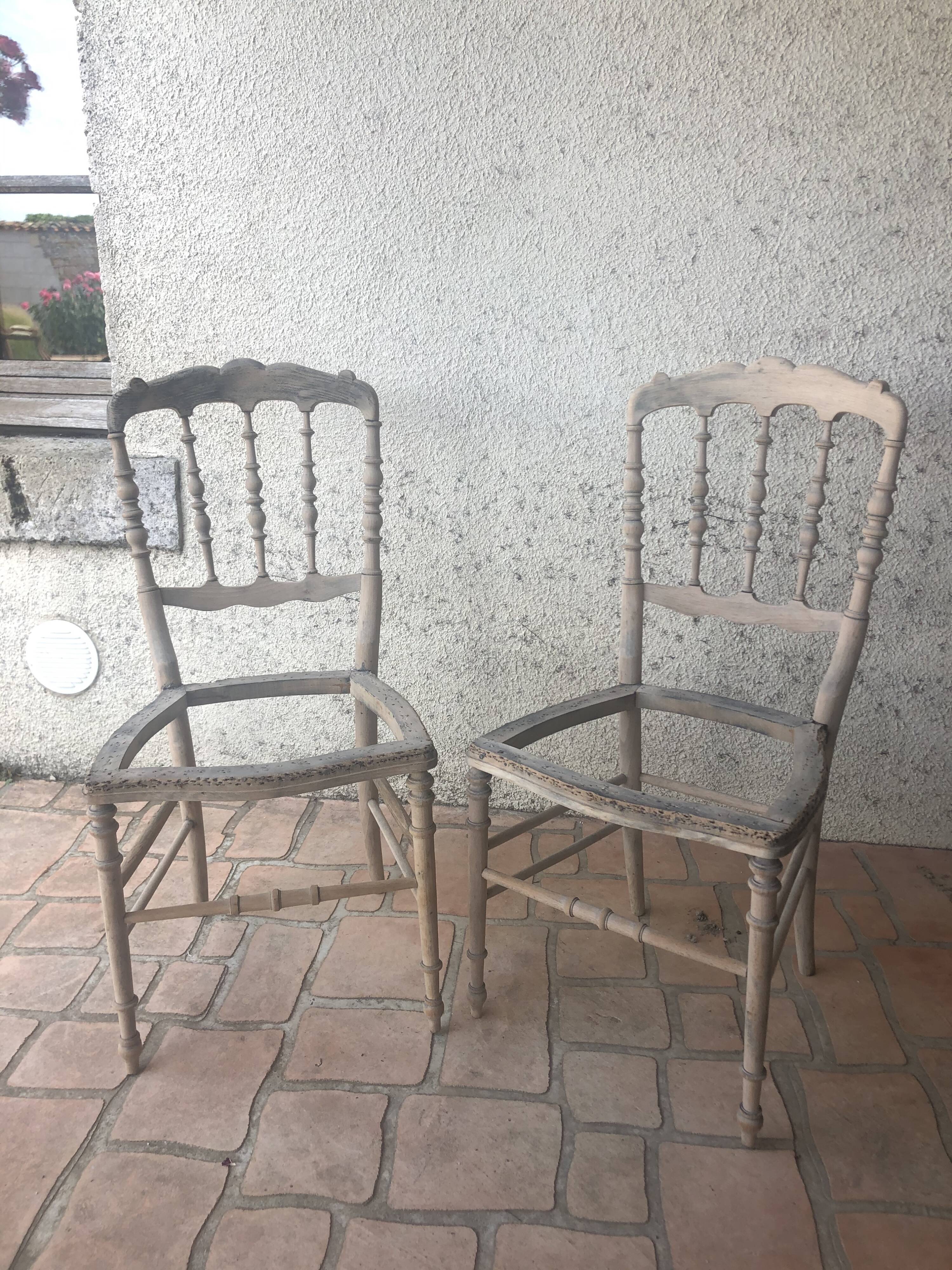 Pair of Charivari chairs