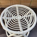 Rattan tabouret