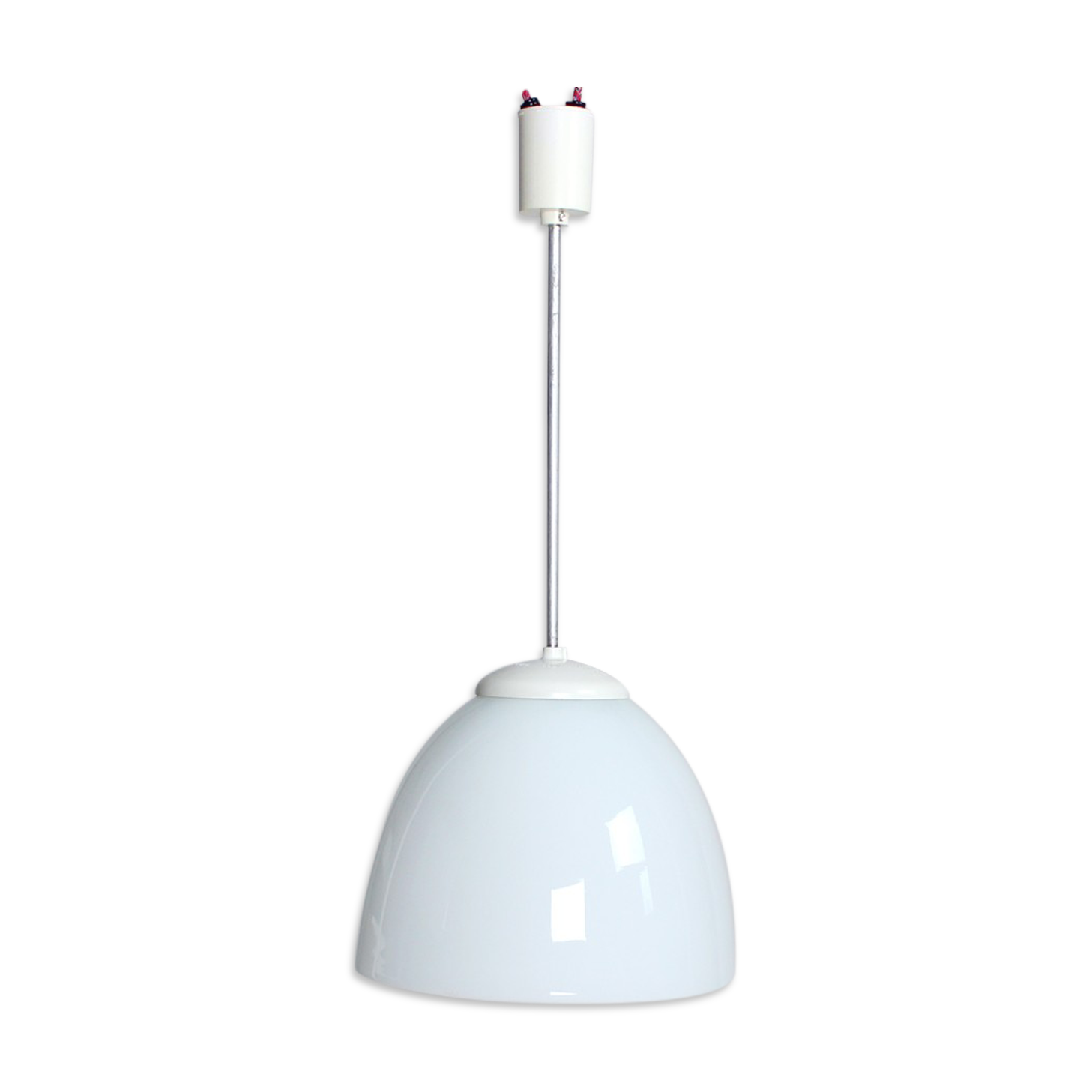 Suspension en opaline, Tchécoslovaquie années 60