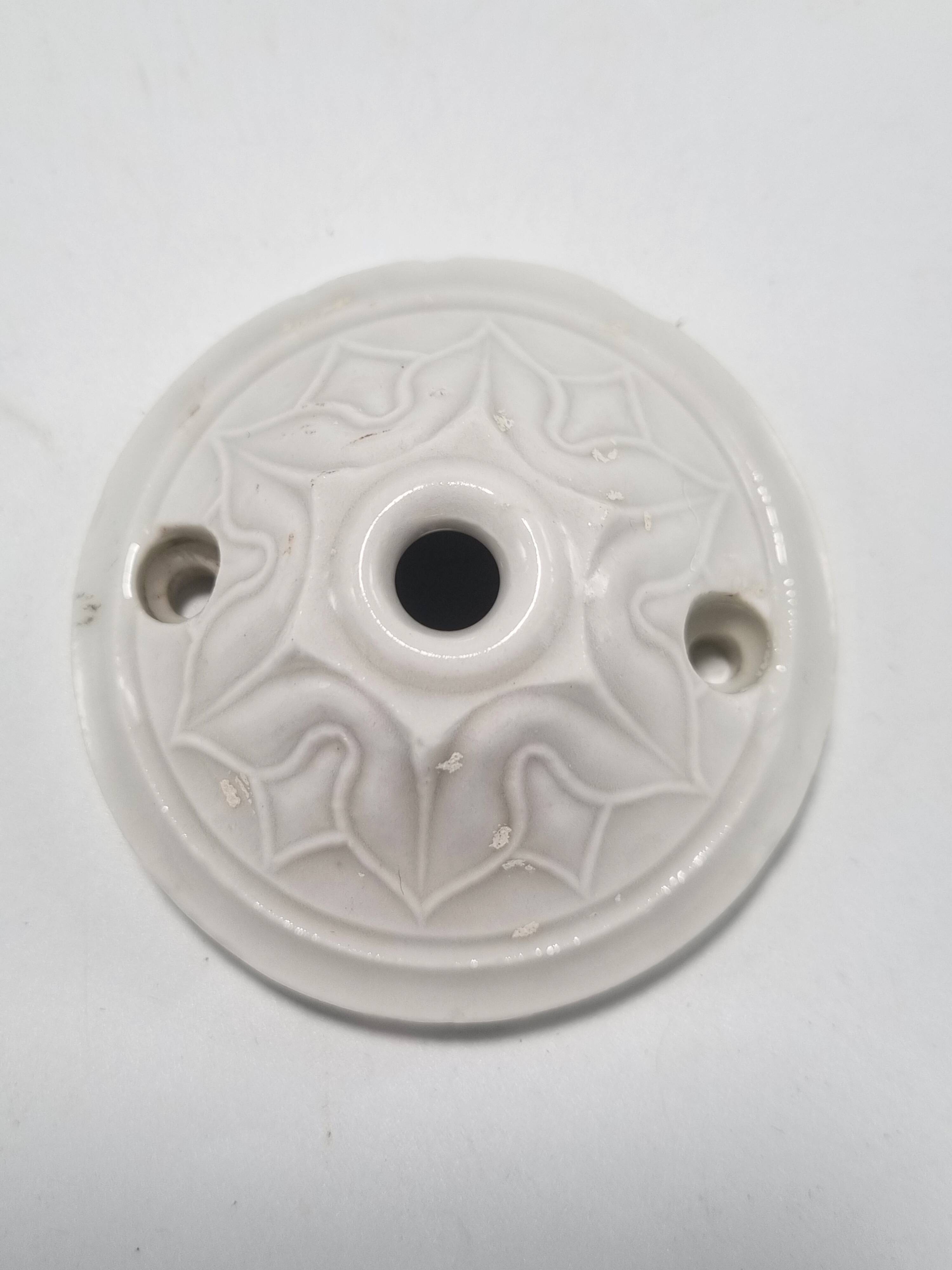 Blue opaline glass pendant light