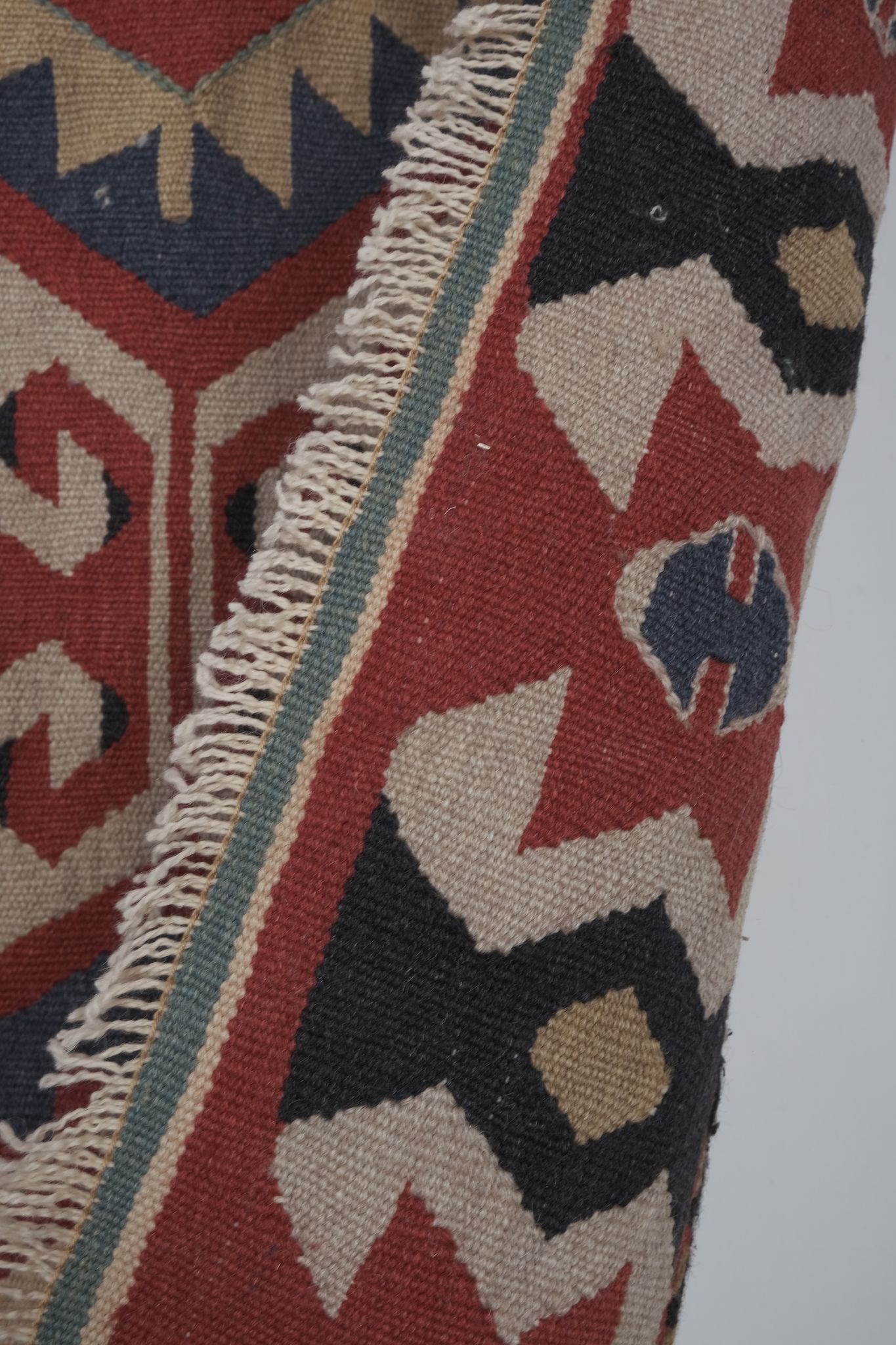 Vintage Turkish rug from Oushak, hand-woven 116x171 cm