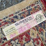 Sumack burgundy Persian rug 62x125cm