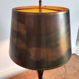 Lampe en laiton et bronze maison Charles circa 1970