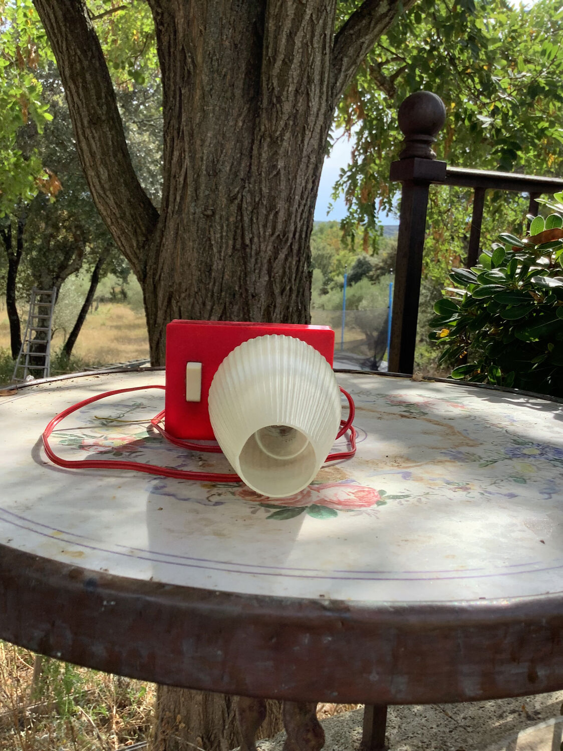 Vintage bedside lamp