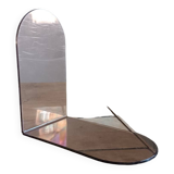 Smoked plexiglass bookend 1970