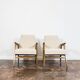 Pair of restored mid-century modern armchairs 1960's