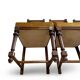 four Victorian dining chairs