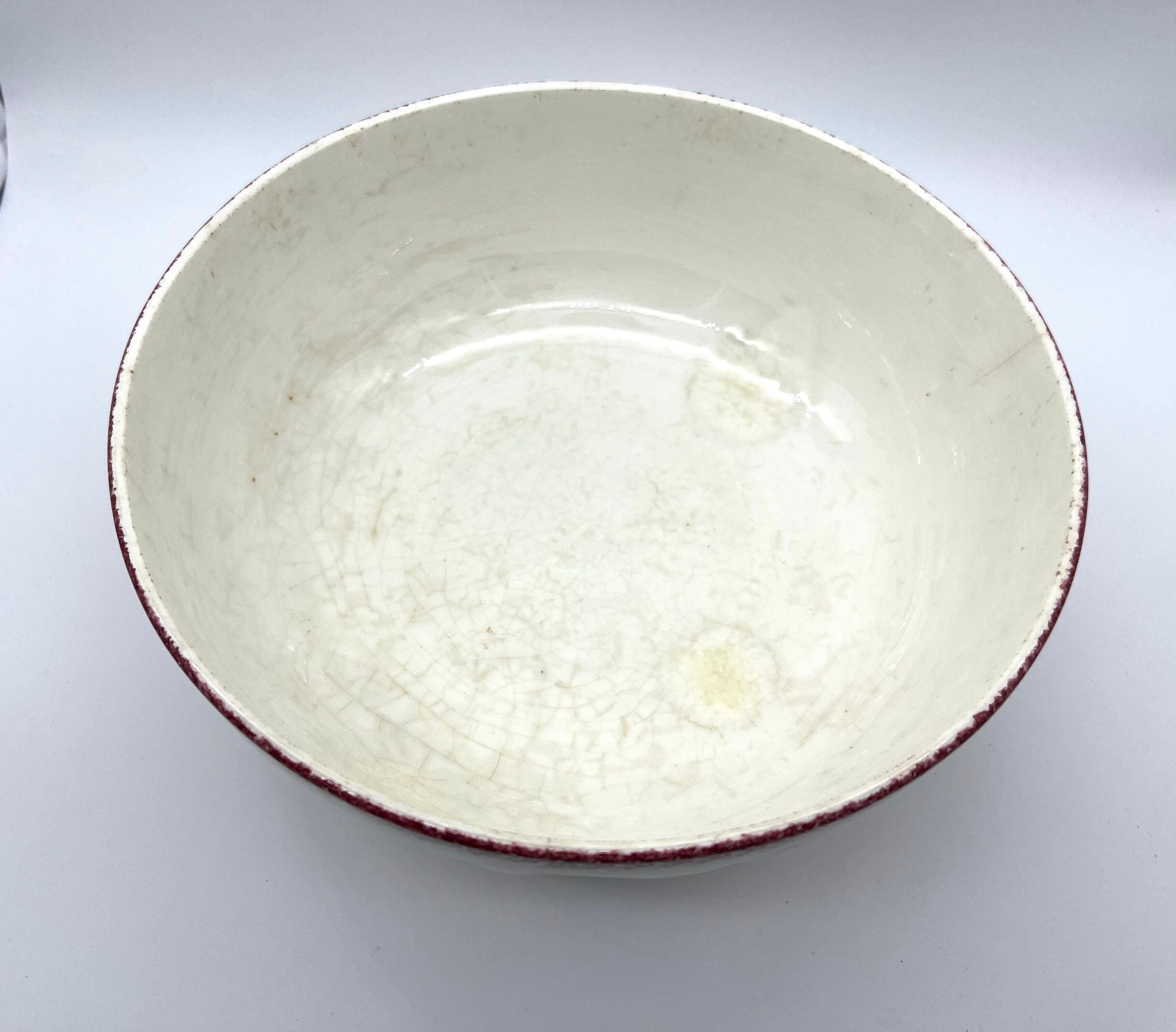 Vintage salad bowl Fleurs de Gien