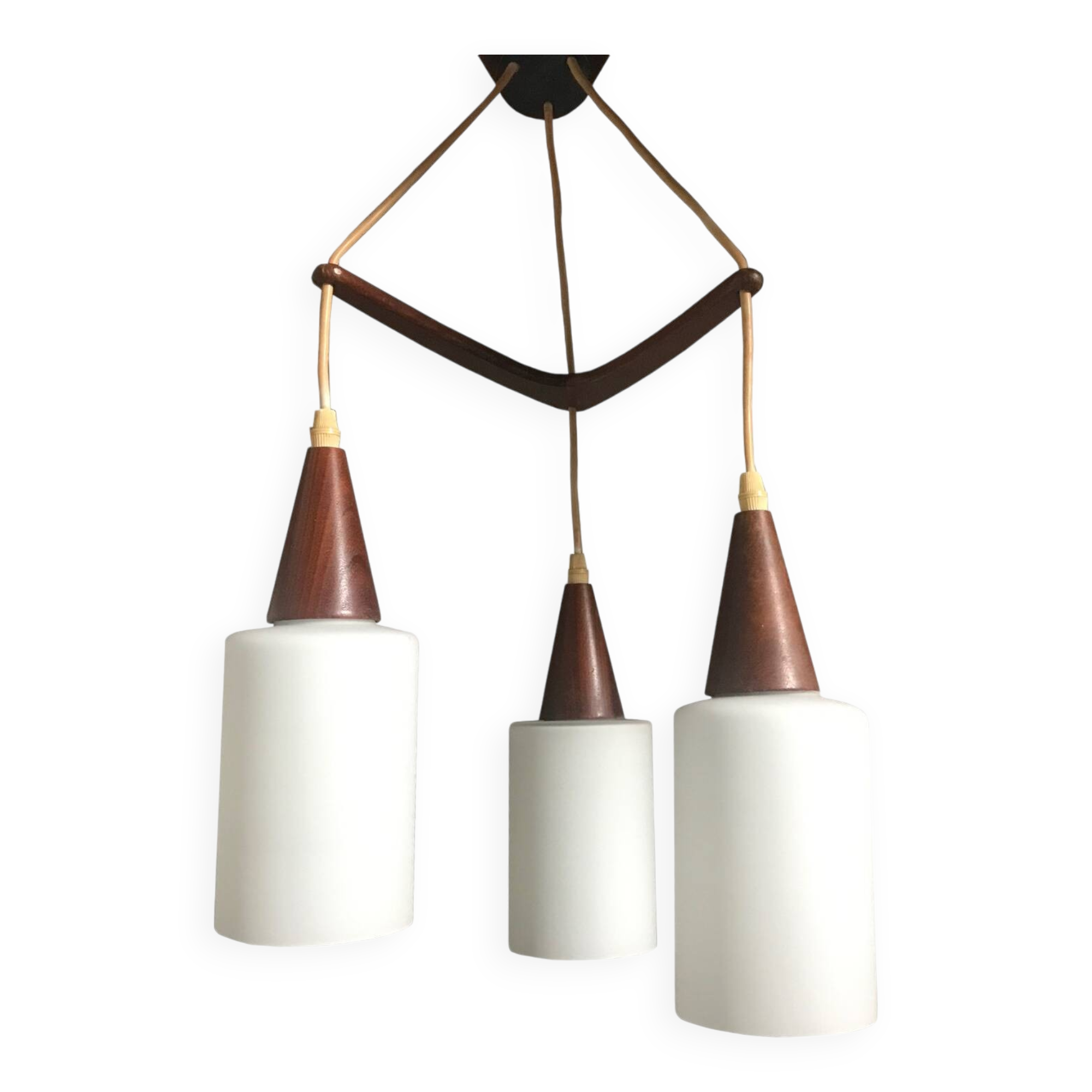 Vintage Pendant Lamp • Boomerang • Louis Kalff • Philips • Space Age • 1960