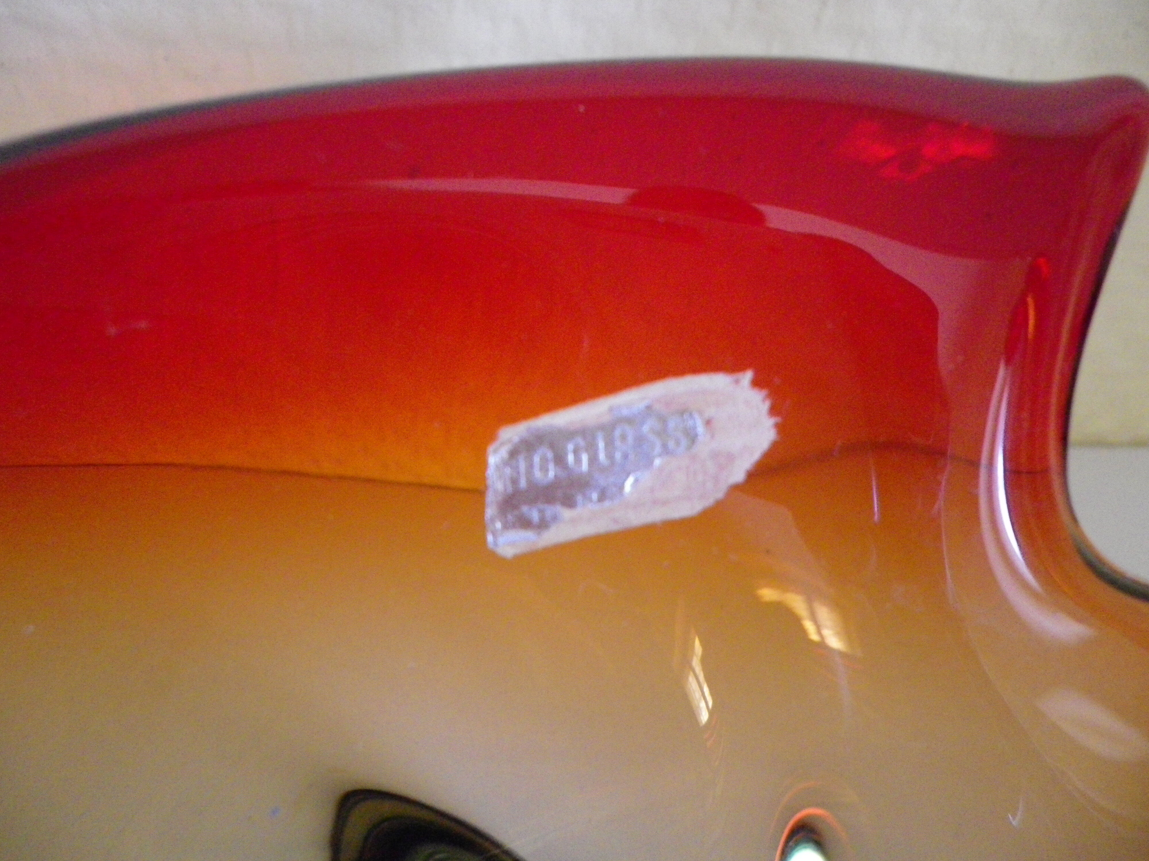 Fruit or decoration cup Murano glass